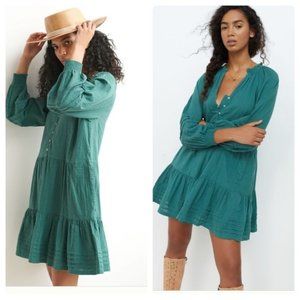 Anthropologie Carrie Tiered Tunic Dress